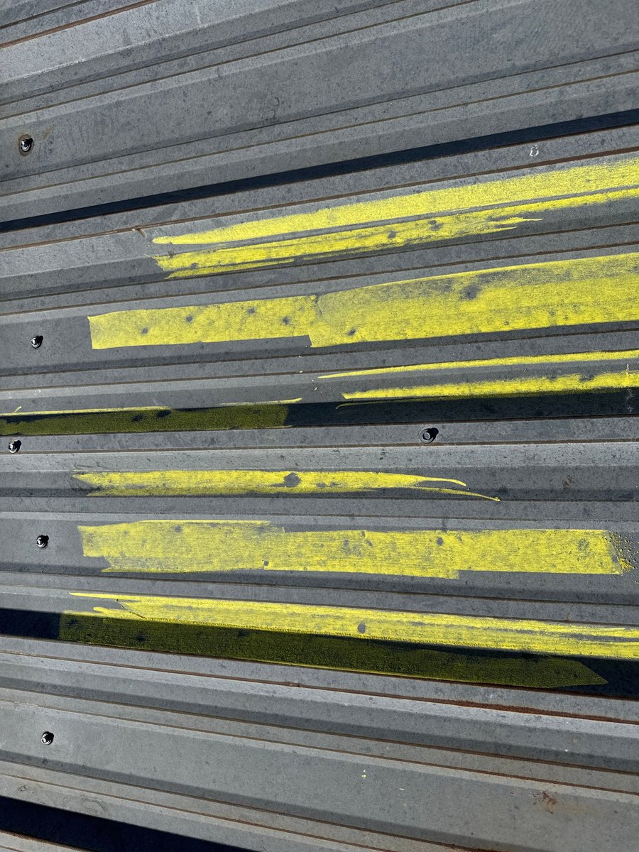 Hail Damage to Metal Roof